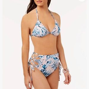 BAR lll Tropic Garden High Waist 2-Piece Bikini